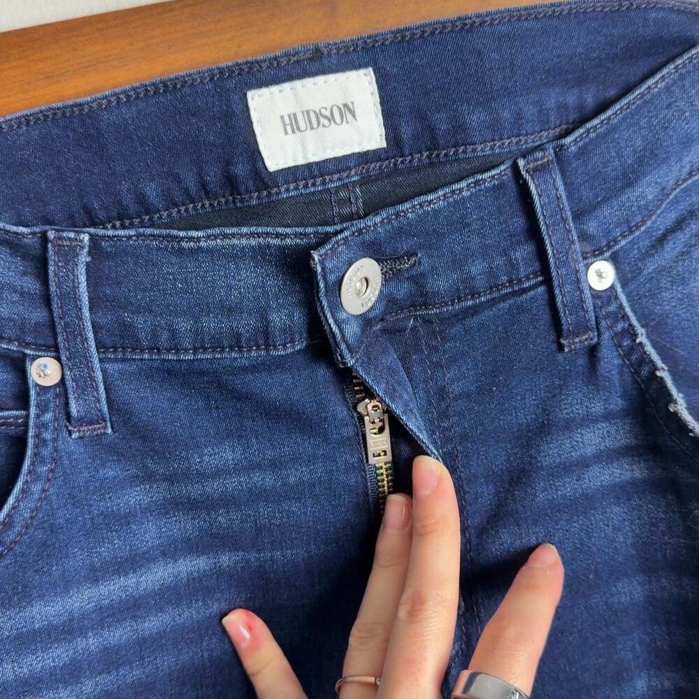 Hudson Jeans Byron Straight Leg Denim Pants Dark Wash Size 34 Men’s - Picture 3 of 6